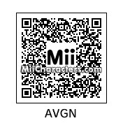 QR Code for The Angry Video Game Nerd by YamiMario