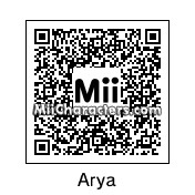 QR Code for Arya Stark by Lunatic