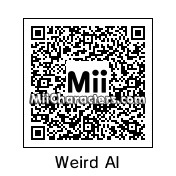 QR Code for "Weird Al" Yankovic by super8bitable