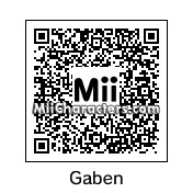 QR Code for Gabe Newell by John Doe