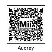 QR Code for Audrey Hepburn by Spider