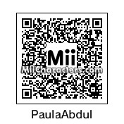 QR Code for Paula Abdul by St. Patty