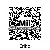 QR Code for Eriko Kirishima by AlexIDV