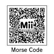 QR Code for Morse Code by tigrana