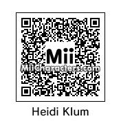 QR Code for Heidi Klum by dibi