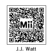 QR Code for J.J. Watt by NessFan