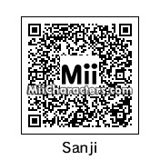 QR Code for Sanji by Boqueron