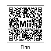 QR Code for Finn the Human by KeroStar