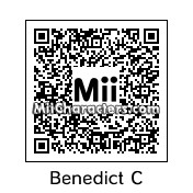 QR Code for Benedict Cumberbatch by IntroBurns