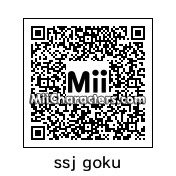 QR Code for Super Saiyan Goku by dbzmii creator