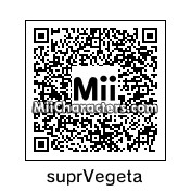 QR Code for Super Vegeta by dbzmii creator