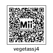 QR Code for Super Saiyan 4 Vegeta by dbzmii creator