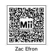 QR Code for Zac Efron by Cpt Kangru