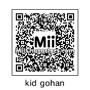 QR Code for Kid Gohan by dbzmii creator