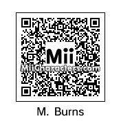 QR Code for Mr. Burns by Denlig