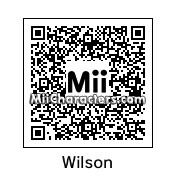 QR Code for Wilson Percival Higgsbury by King Claymore