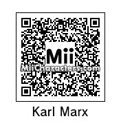 QR Code for Karl Marx by Techno Tater