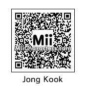 QR Code for Kim Jongkook by Qianniao