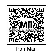 QR Code for Iron Man by Adidino