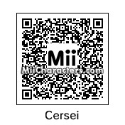 QR Code for Cersei Lannister by Salazan