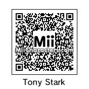 QR Code for Tony Stark by Edison