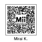 QR Code for Mirai Kuriyama by AndreasSE93