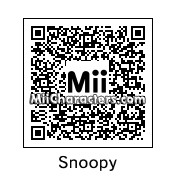 MiiCharacters.com - MiiCharacters.com - Mii Details for Snoopy