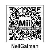 QR Code for Neil Gaiman by Andy Anonymous