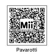 QR Code for Luciano Pavarotti by Simone