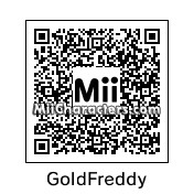 QR Code for Golden Freddy by Ghoul McSpook