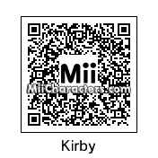 QR Code for Kirby by Amiibo Maker