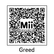 QR Code for Greed by Mordecai