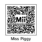 QR Code for Miss Piggy by Van Tricht