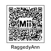 QR Code for Raggedy Ann by Gina