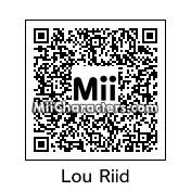 QR Code for Lou Reed by Ajay