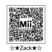 QR Code for **Zack** by SonicMaker