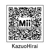 QR Code for Kazuo "Kaz" Hirai by J1N2G