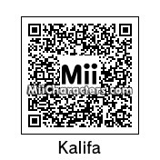 QR Code for Kalifa by Mordecai