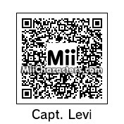 QR Code for Levi Ackerman by Mordecai