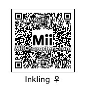 QR Code for Female Inkling by J1N2G