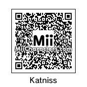 QR Code for Katniss Everdeen by Arie