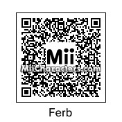 QR Code for Ferb Fletcher by Toon and Anime