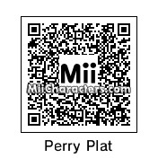 QR Code for Perry the Platypus by Toon and Anime