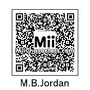 QR Code for Michael B. Jordan by AnthonyIMAX3D