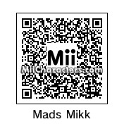 QR Code for Mads Mikkelsen by Hisoka