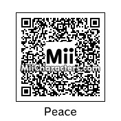 QR Code for Peace Sign by Cpt Kangru