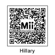 QR Code for Hillary Clinton by Krasher Knight