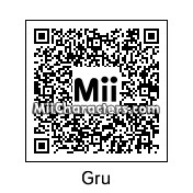 QR Code for Gru by Toon and Anime