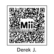 QR Code for Derek Jeter by 3dsGamer2007