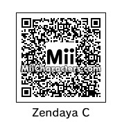 QR Code for Zendaya Coleman by Magicmadddy